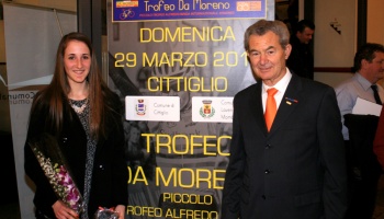Presentazione Trofeo Binda 2015 a Laveno