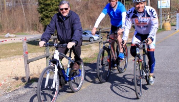 “Pedalata per Lei” a Laveno e Cittiglio