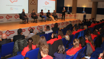 Incontro tra i Campioni e gli atleti SILCA a Tarzo (foto: F. Ossola)