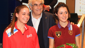 Incontro tra i Campioni e gli atleti SILCA a Tarzo (foto: F. Ossola)