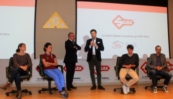 Incontro tra i Campioni e gli atleti SILCA a Tarzo (foto: F. Ossola)