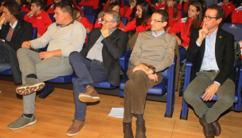 Incontro tra i Campioni e gli atleti SILCA a Tarzo (foto: F. Ossola)