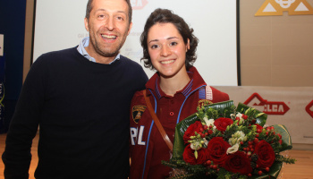 Incontro tra i Campioni e gli atleti SILCA a Tarzo (foto: F. Ossola)