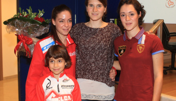 Incontro tra i Campioni e gli atleti SILCA a Tarzo (foto: F. Ossola)