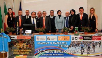 “Gran Gala di Presentazione Trofeo Alfredo Binda U.C.I. WWT” (photo: F. Ossola)