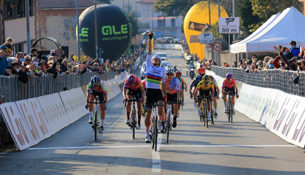 Al “Trofeo Alfredo Binda – Comune di Cittiglio U.C.I. WWT” brilla l’iride di Elisa Balsamo