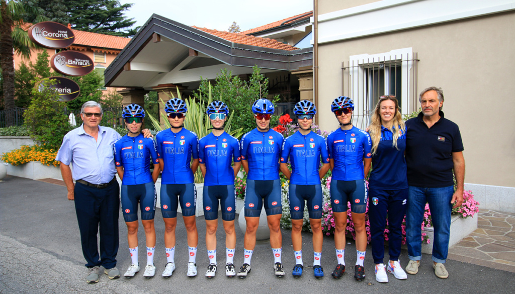 Le Junior Azzurre preparano il Mondiale sulle strade del “Trofeo Alfredo Binda U.C.I. WWT”